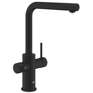 Baterie kuchenne - Bateria stojąca GROHE Blue Pure Minta MOUSS PHANTOM BLACK 30590KF0 - miniaturka - grafika 1