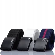 Paski - Paski Damskie Zestaw Biały CZARNY Granat Gracio - miniaturka - grafika 1