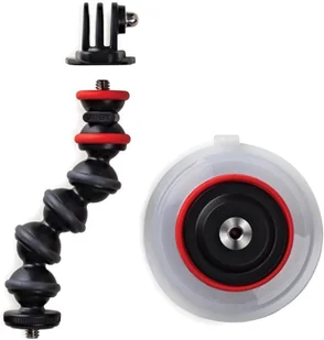 Joby Suction Cup and GorillaPod Arm Black, Red - Akcesoria do kamer sportowych - miniaturka - grafika 1