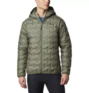 Kurtka Turystyczna Puchowa Męska Columbia Delta Ridge Down Hooded Jacket - Odzież trekkingowa damska - miniaturka - grafika 1
