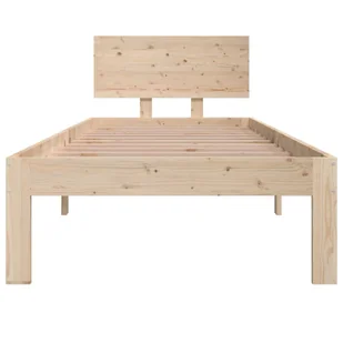 Lumarko Rama łóżka, lite drewno sosnowe, 75x190 cm, pojedyncza - Łóżka Lumarko Rama łóżka, lite drewno sosnowe, 75x190 cm, pojedyncza - Łóżka - miniaturka - grafika 5