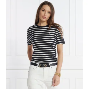 Tommy Hilfiger T-shirt | Slim Fit - Koszulki i topy damskie - miniaturka - grafika 1