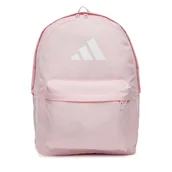 Plecaki - Plecak adidas C-CLSC BARS BP IS7056 Różowy - miniaturka - grafika 1