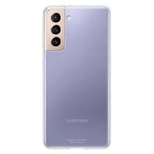 Samsung Clear Cover do Galaxy S21 transparent EF-QG991TTEGWW - Etui i futerały do telefonów - miniaturka - grafika 1