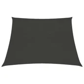 Parasole ogrodowe - vidaXL Żagiel przeciwsłoneczny, 160 g/m, antracyt, 4/5x3 m, HDPE vidaXL - miniaturka - grafika 1