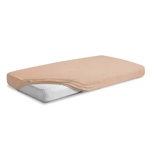 Prześcieradło dziecięce Frotte 60x120 Premium beżowe z gumką do łóżeczka BabyMatex - Prześcieradła dla dzieci - miniaturka - grafika 1