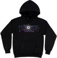 Bluzy męskie - bluza męska THRASHER AWS NOVA HOOD Black - miniaturka - grafika 1