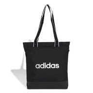 Torebki damskie - adidas Kobiety ADIDAS LINEAR ESSENTIALS SHOPPER, black/silver met., One Size - miniaturka - grafika 1