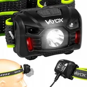 Latarki - Latarka Czołowa Led Czołówka Akumulatorowa Usbc Wodoodporna 170lm Pro Vayox - miniaturka - grafika 1