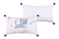 Kołdry i poduszki dla dzieci - Poduszka dla dziecka ZOELINE z pomponami, 30 x 50 cm - miniaturka - grafika 1