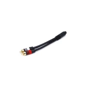 Kable - Monoprice Monoprice Premium kabel/adapter jack 3,5mm żeński) na 2xRCA męskie) 15 cm 105612) - miniaturka - grafika 1