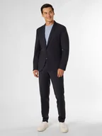 Garnitury - Cinque Garnitur męski Mężczyźni Slim Fit niebieski marmurkowy, 44 - miniaturka - grafika 1