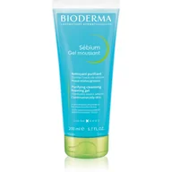 Balsamy i kremy do ciała - Bioderma Sebium Gel Moussant żel oczyszczający do skóry tłustej i mieszanej  200ml - miniaturka - grafika 1