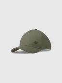 Czapki dla dzieci - 4F Czapka z daszkiem strapback dziecięca - khaki Uniwersalny - miniaturka - grafika 1