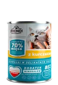 Mokra karma dla kotów - Frendi kawałki w delikatnym sosie z kurczakiem 800g - miniaturka - grafika 1