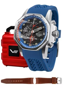 Zegarek Zegarek Vostok Europe YM86-640A696S Atomic Age Oppenheimer Line Multifunction - Zegarki męskie - miniaturka - grafika 1