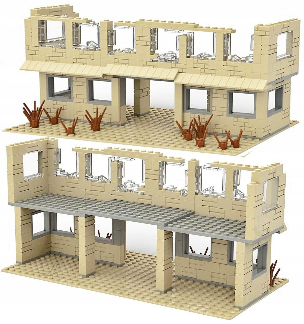 BUDYNEK 0120 wojsko klocki konstrukcyjne płytka figurki broń policja armia