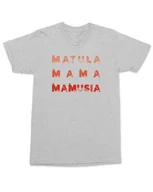 Koszulki i topy damskie - Koszulka na Dzień Matki Matula Mamusia Mama Szary L - miniaturka - grafika 1