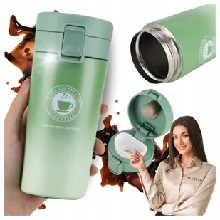 Kubek termiczny termos gorące napoje do 12h 24h kawa herbata szczelny 380ml - Kubki termiczne Kubek termiczny termos gorące napoje do 12h 24h kawa herbata szczelny 380ml - Kubki termiczne - miniaturka - grafika 1