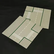 Klocki - 300 LEGO Płyty drogowe - skrzyżowania - miniaturka - grafika 1