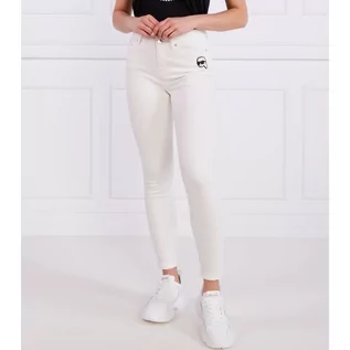 Spodnie damskie - Karl Lagerfeld Jeansy | Skinny fit - grafika 1