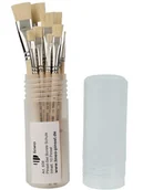 Podobrazia, bloki, papiery - Pędzle Naturalne Lineo 608 - 10 Szt. - miniaturka - grafika 1
