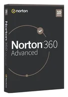 Programy antywirusowe - Norton 360 Advanced BOX PL 10 - desktop - licencja na rok - miniaturka - grafika 1