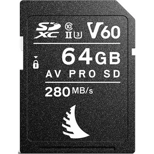 Angelbird AV PRO SD MK2 V60 SDXC 64GB UHS-II/U3 V60 AVP064SDMK2V60 AVP064SDMK2V60 - Karty pamięci - miniaturka - grafika 1