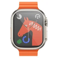 Smartwatch - Hoco Y12 Ultra Smart Sport Złoty - miniaturka - grafika 1