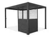 Kratki i pergole - Regulowany panel żaluzjowy do pergoli PREMIUM 3m, anthracite - GUTROOF - miniaturka - grafika 1