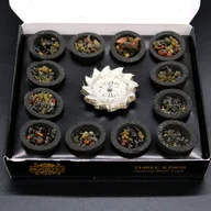 Dekoracje domu - Kadzidło Naturalne Żywicze Pudełko 12 Kubeczków Z Żywicą - Olibanum - miniaturka - grafika 1