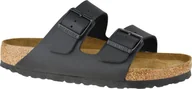 Sandały męskie - Birkenstock Birkenstock Arizona BF SFB 551251 czarne 46 - miniaturka - grafika 1