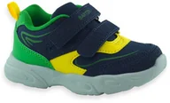 Buty dla chłopców - Wygodne buty sportowe na rzep BARTEK 11043004 Granatowe - miniaturka - grafika 1