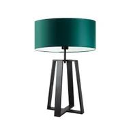 Lampy stojące - Lampa stołowa do salonu THOR butelkowa zieleń - miniaturka - grafika 1