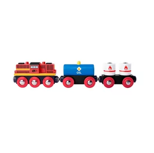 Woody Pociąg z materiałami niebezpiecznymi WD91898 - Pociągi dla dzieci - miniaturka - grafika 1