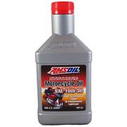 Oleje silnikowe - AMSOIL Synthetic Motorcycle Oil 10w30 0,95L - miniaturka - grafika 1