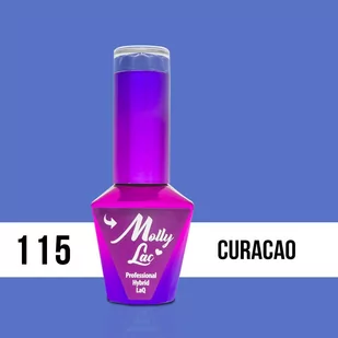 Molly Lac Lakier Hybrydowy 10ML Ibiza Nr 115 - Lakiery hybrydowe Molly Lac Lakier Hybrydowy 10ML Ibiza Nr 115 - Lakiery hybrydowe - miniaturka - grafika 1