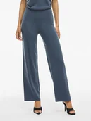 Spodnie damskie - Vila Spodnie "Vilipsa" w kolorze niebieskim - miniaturka - grafika 1