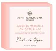 Mydła - Plantes & Parfums- Savon De Marseille Au Karite Bio, Mydło marsylskie, 100g - miniaturka - grafika 1