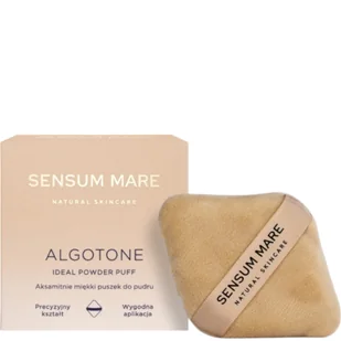 Sensum Mare Aksamitnie miękki puszek do pudru - Gąbeczki do makijażu - miniaturka - grafika 1