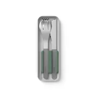 Zestawy sztućców - Monbento Sztućce Monbento Slim Box Natural Green 50300044 - miniaturka - grafika 1