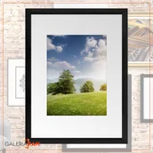 Ramki na zdjęcia - Rama z tworzywa WIK 30x40 + passe partout pod A4 - miniaturka - grafika 1