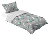 Pościel - Komplet pościeli dziecięcej Miss Lucy Forever Young Balony 140x200 cm i 70x80 cm - miniaturka - grafika 1