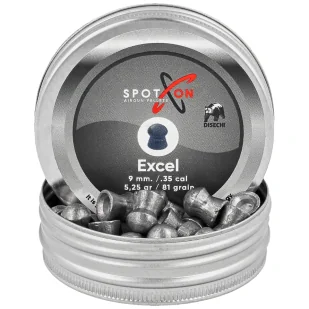 Śrut Spoton Excel 9 mm, 75 szt. 5.25g/81.0gr - Amunicja do wiatrówek - miniaturka - grafika 3