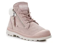 Buty dla dziewczynek - Buty dziecięce Palladium Moscow Lite K Rose Dust 56492-612-M - miniaturka - grafika 1