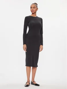 Vero Moda Sukienka codzienna Phine 10299277 Czarny Regular Fit - Sukienki - miniaturka - grafika 1