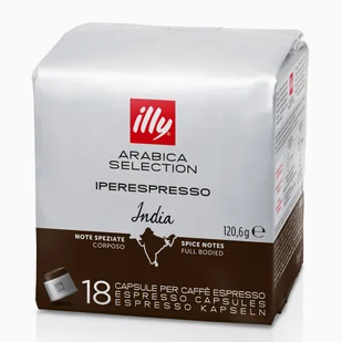 KAPSUŁKI ILLY IPERESPRESSO ARABICA SELECTION INDIA 18 SZTUK - Kawa w kapsułkach i saszetkach - miniaturka - grafika 1