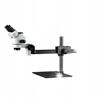 Mikroskopy i lupy - MIKROSKOP STEREOSKOPOWY TRINOKULAROWY WYSIĘGNIK NA WYSIĘGNIKU 7-45X HQ - miniaturka - grafika 1