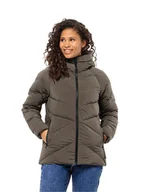Kurtki damskie - Jack Wolfskin Kurtka puchowa w kolorze jasnobrązowym - miniaturka - grafika 1