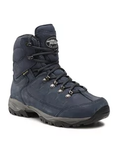 Kozaki damskie - Meindl Trekkingi Ohio Lady Winter Gtx GORE-TEX 7623 Granatowy - grafika 1